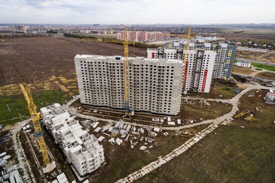 Housing construction in Krasnodar