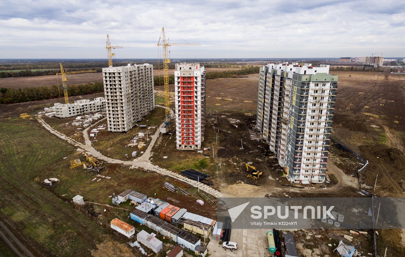 Housing construction in Krasnodar