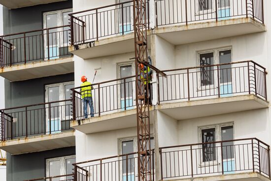 Housing construction in Krasnodar