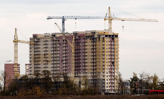 Housing construction in Krasnodar
