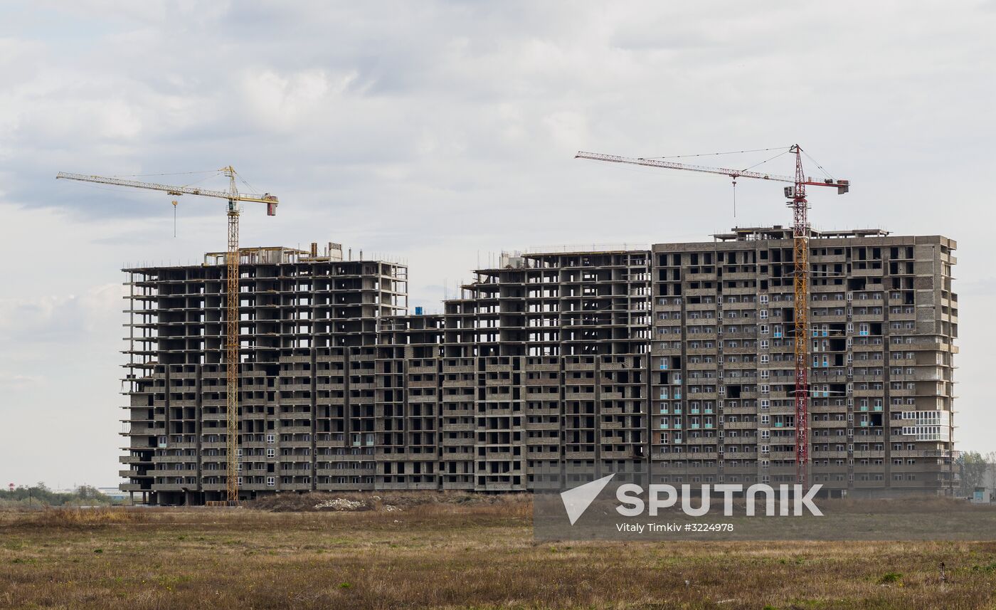 Housing construction in Krasnodar