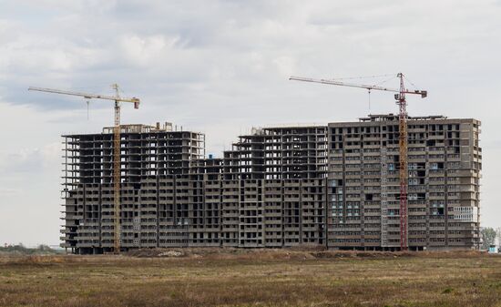 Housing construction in Krasnodar