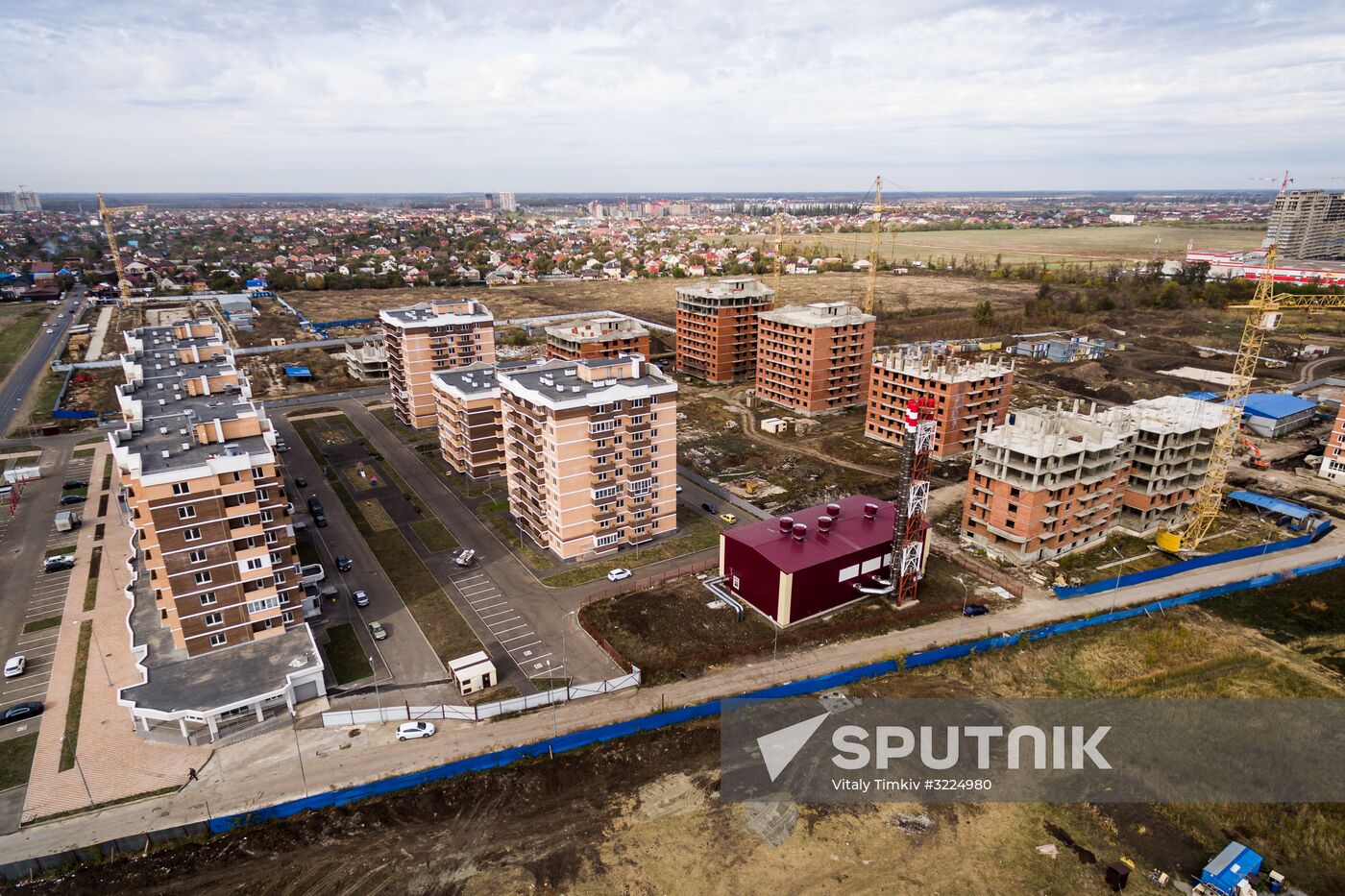 Housing construction in Krasnodar