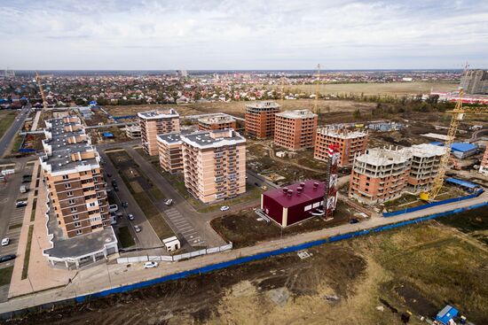 Housing construction in Krasnodar