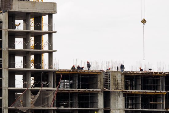 Housing construction in Krasnodar