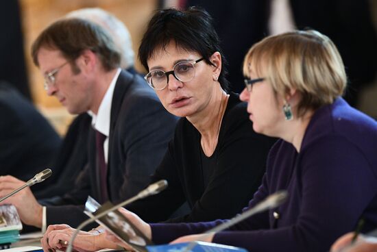 President Vladimir Putin holds meeting of Council for Civil Society and Human Rights