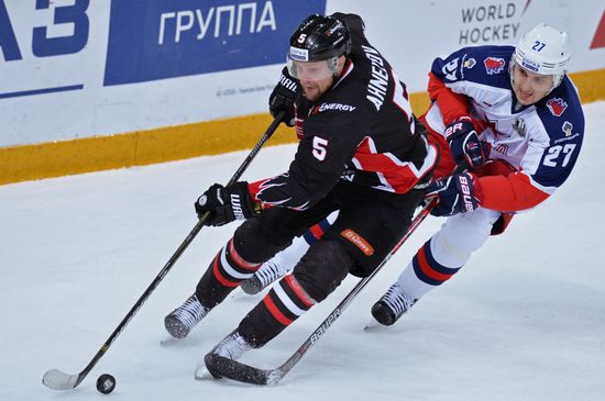 Ice hockey. KHL. Avangard vs. CSKA