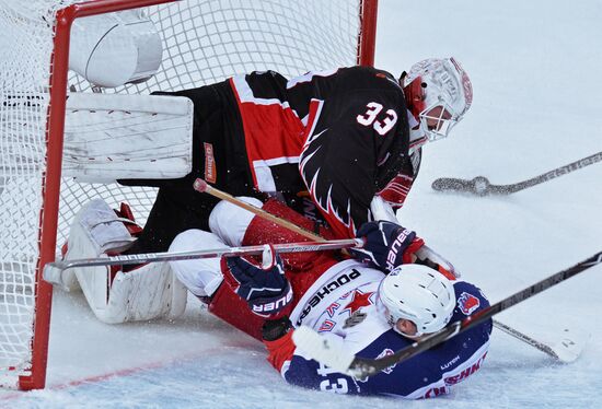 Ice hockey. KHL. Avangard vs. CSKA