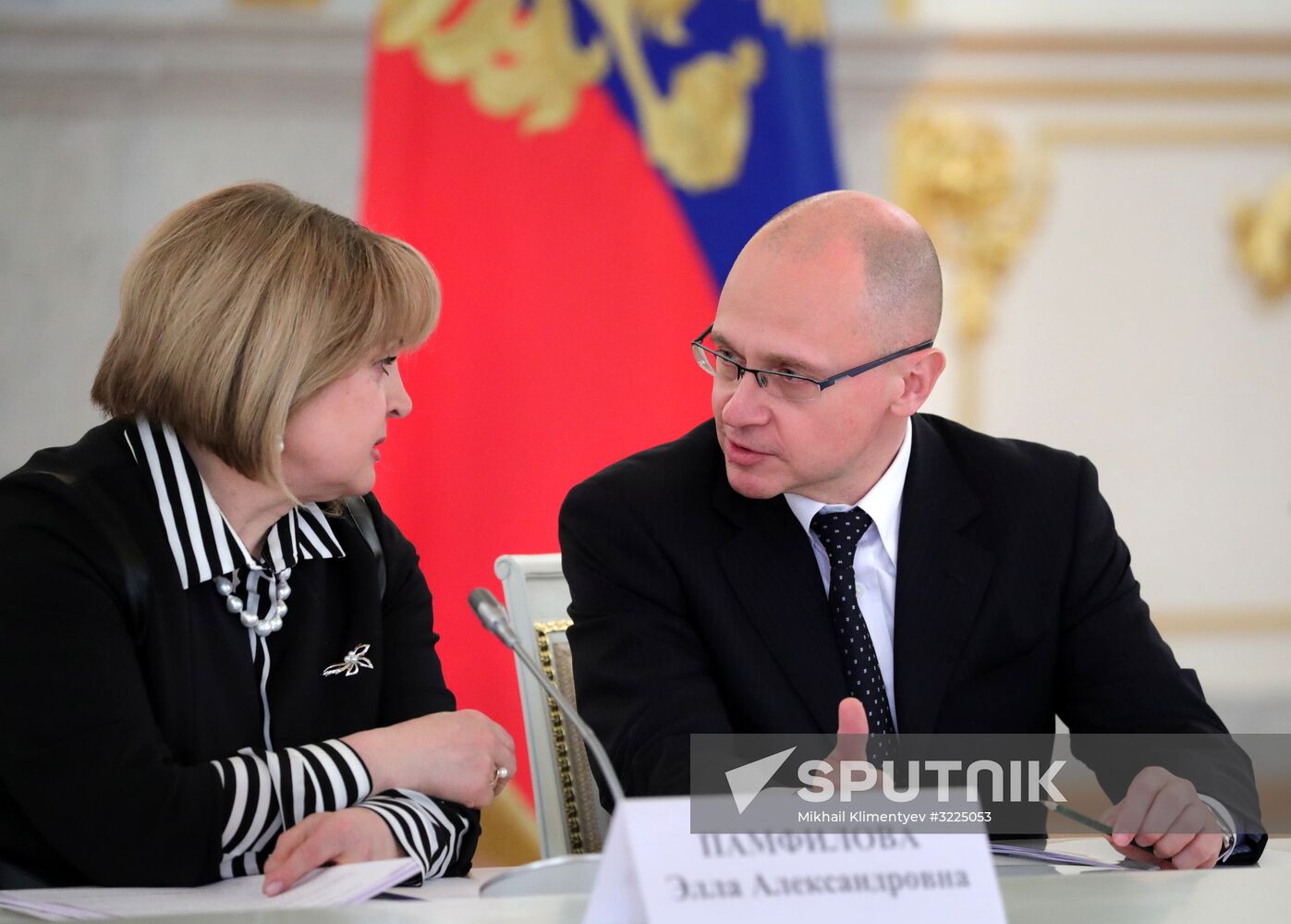 President Vladimir Putin meets with members of Presidential Council for Civil Society and Human Rights