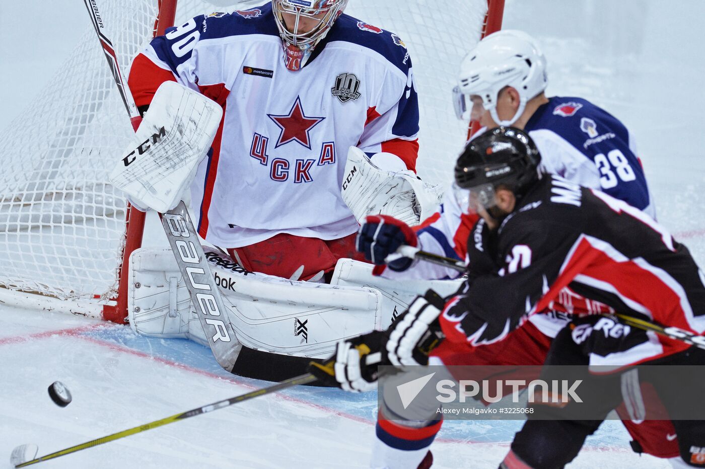 Ice hockey. KHL. Avangard vs. CSKA