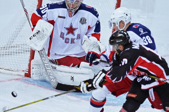 Ice hockey. KHL. Avangard vs. CSKA