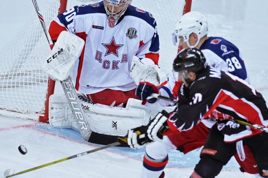 Ice hockey. KHL. Avangard vs. CSKA