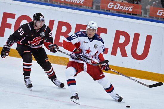 Ice hockey. KHL. Avangard vs. CSKA