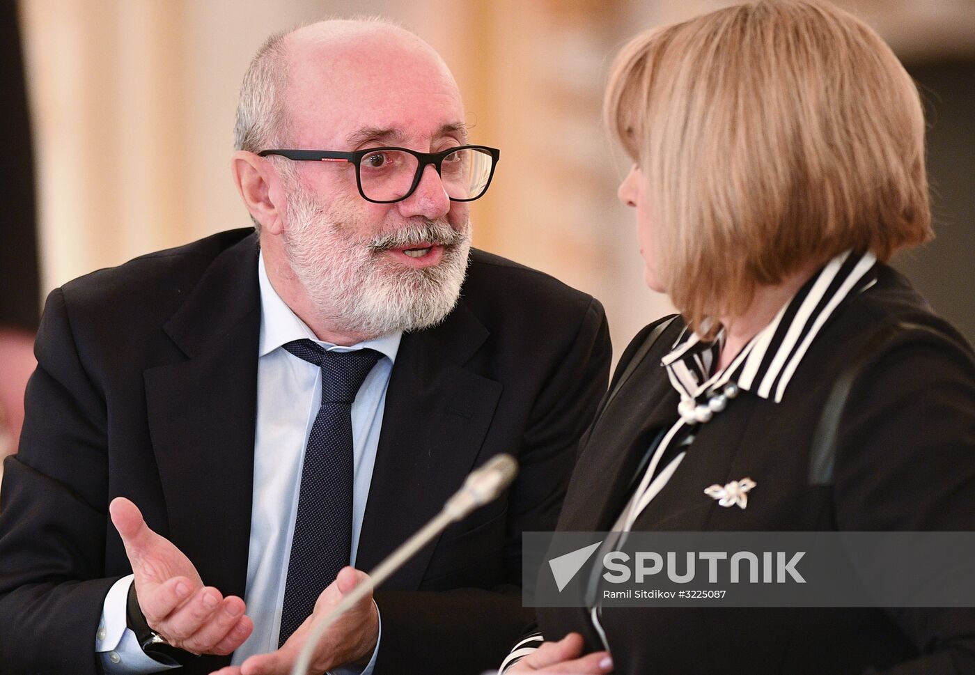 President Vladimir Putin meets with members of Presidential Council for Civil Society and Human Rights