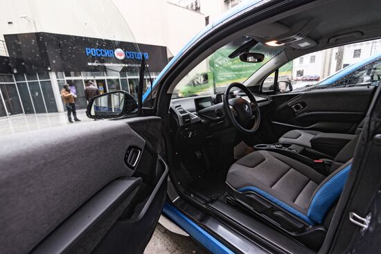 BMW i3 electric cars