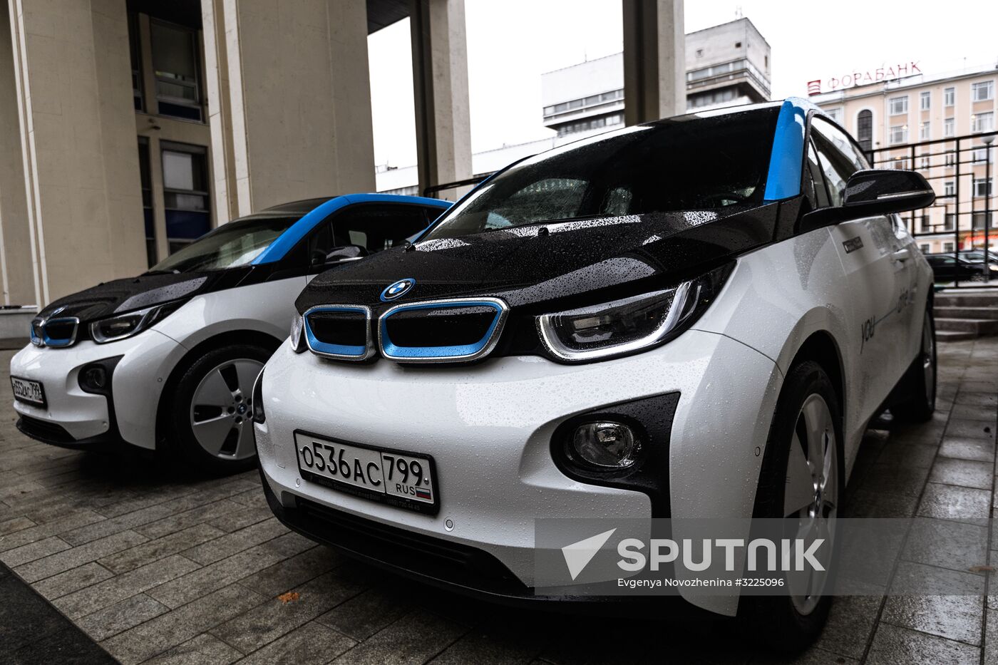 BMW i3 electric cars