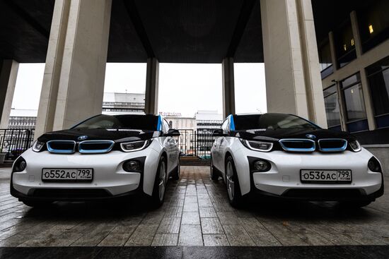 BMW i3 electric cars