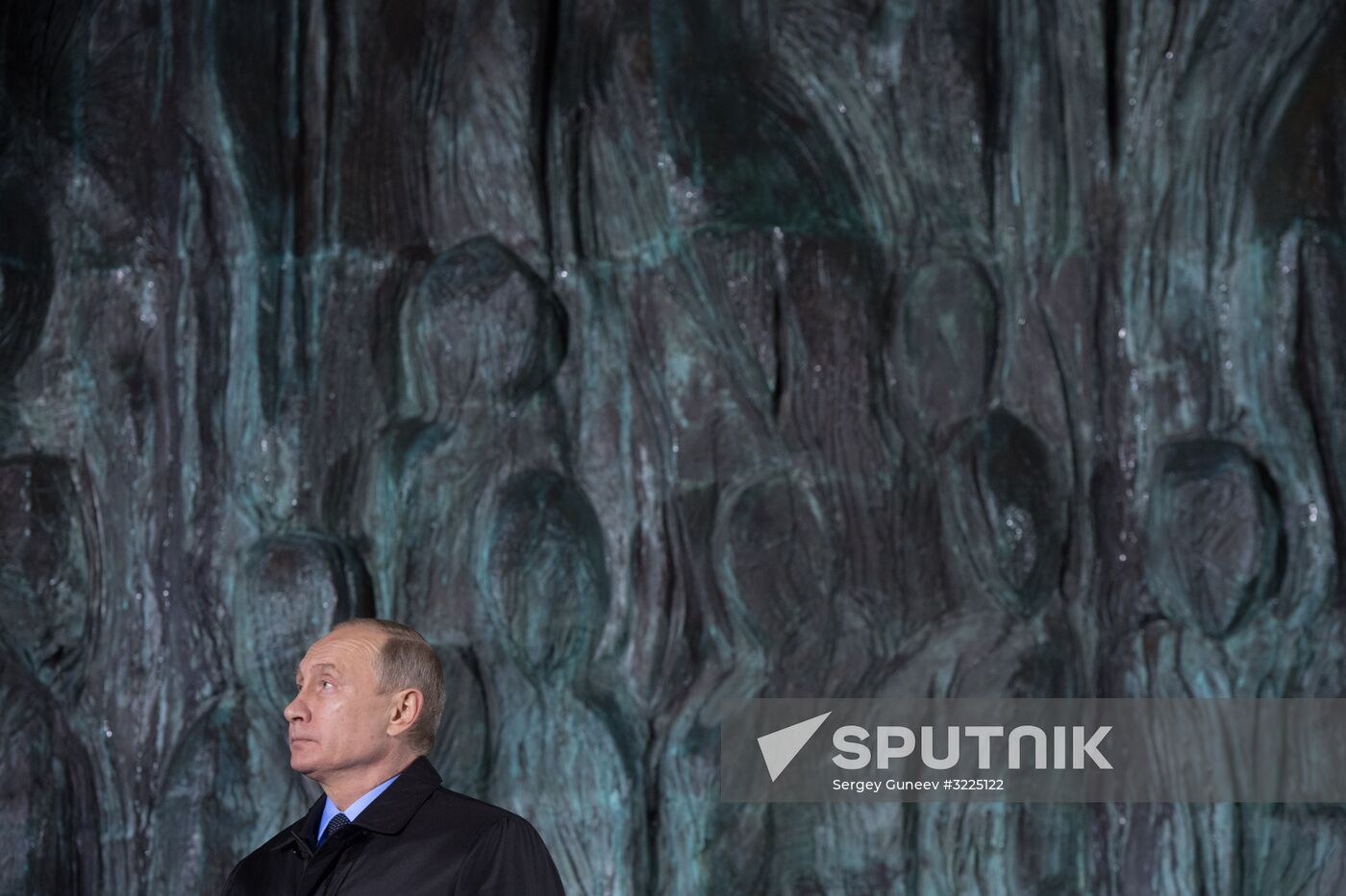 President Vladimir Putin attends unveiling of the Wall of Grief memorial