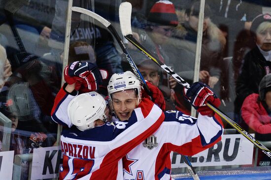 Ice hockey. KHL. Avangard vs. CSKA