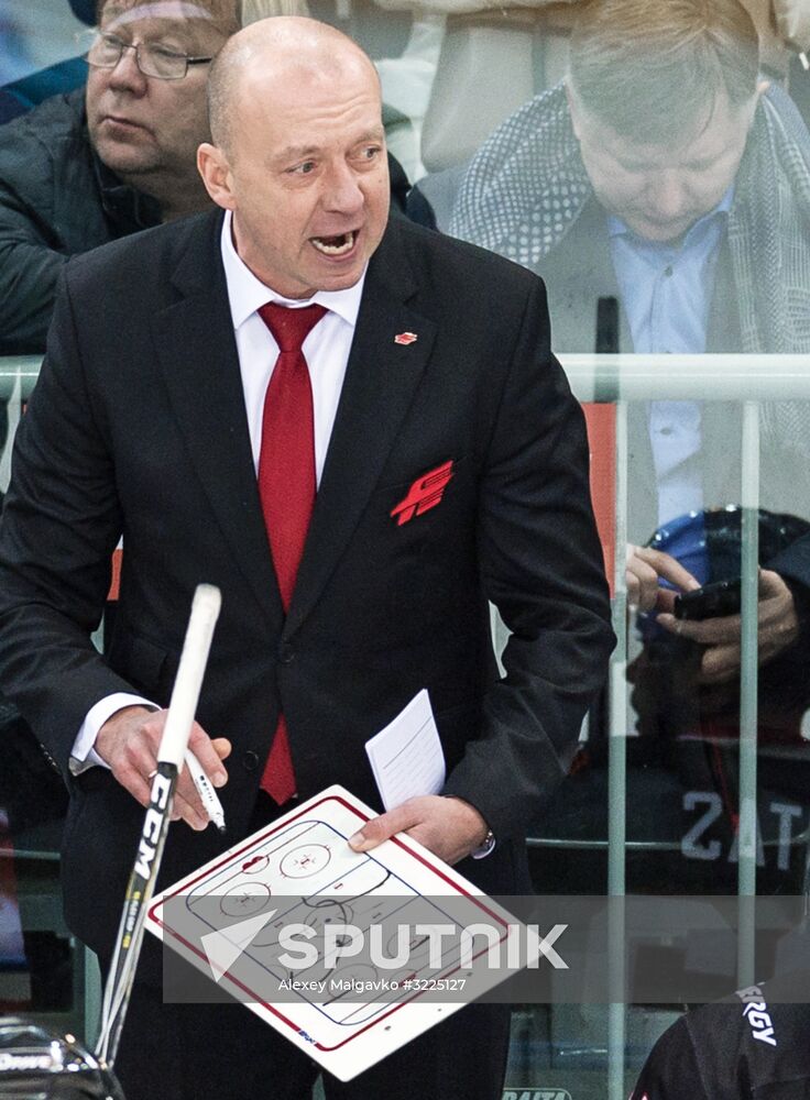 Ice hockey. KHL. Avangard vs. CSKA