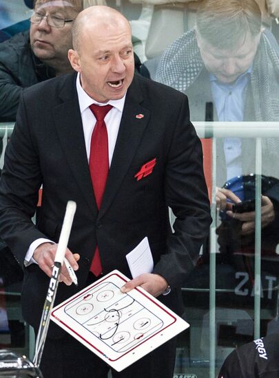 Ice hockey. KHL. Avangard vs. CSKA