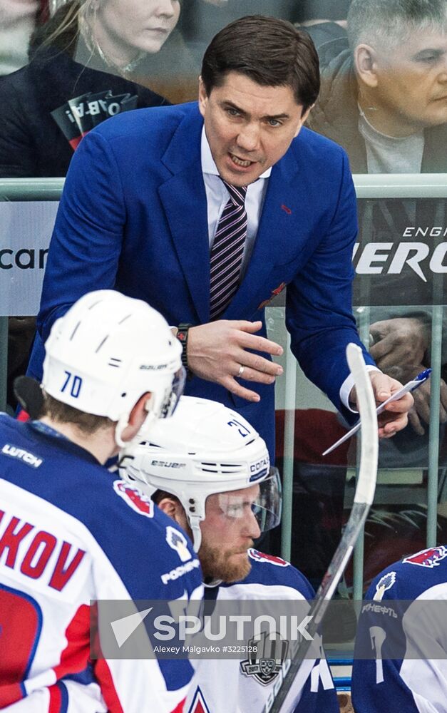 Ice hockey. KHL. Avangard vs. CSKA