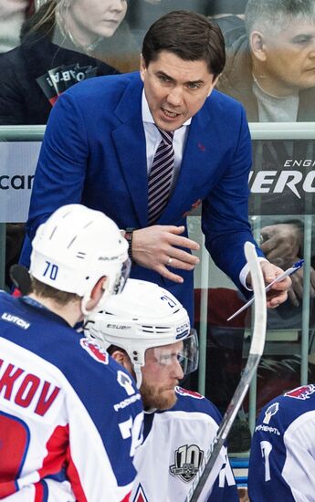 Ice hockey. KHL. Avangard vs. CSKA