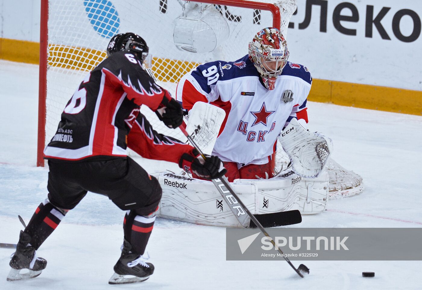 Ice hockey. KHL. Avangard vs. CSKA