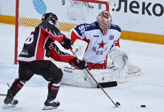 Ice hockey. KHL. Avangard vs. CSKA