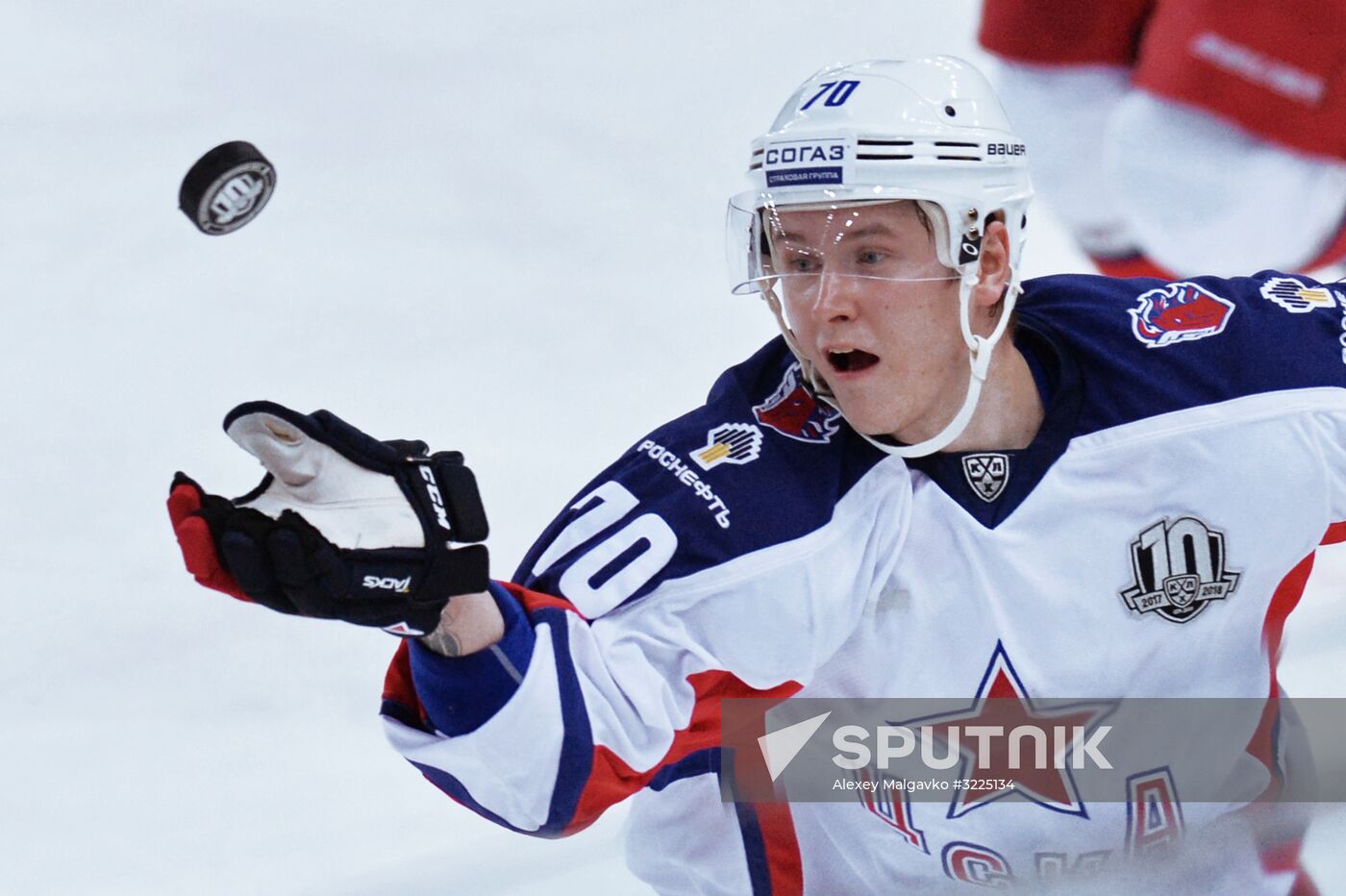 Ice hockey. KHL. Avangard vs. CSKA