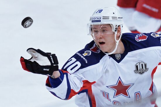 Ice hockey. KHL. Avangard vs. CSKA