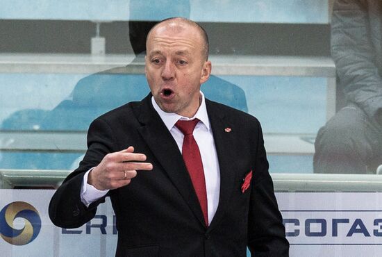 Ice hockey. KHL. Avangard vs. CSKA