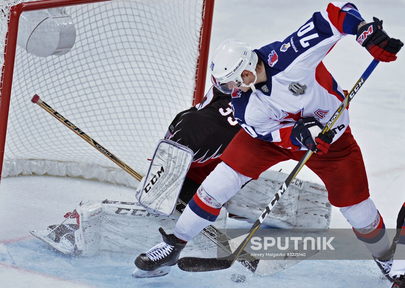 Ice hockey. KHL. Avangard vs. CSKA