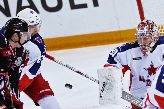 Ice hockey. KHL. Avangard vs. CSKA