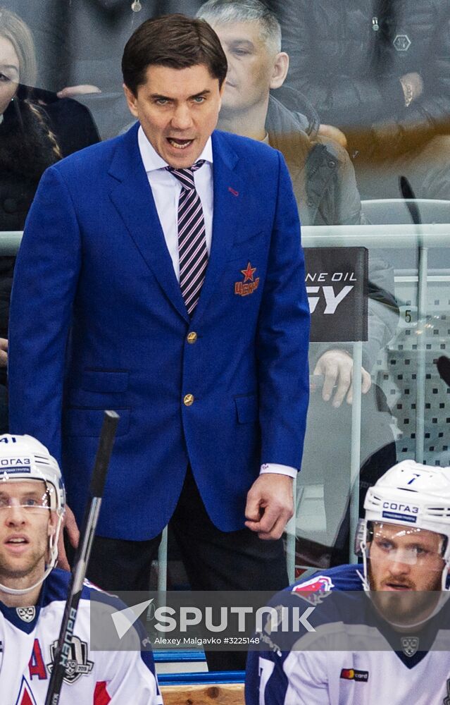 Ice hockey. KHL. Avangard vs. CSKA