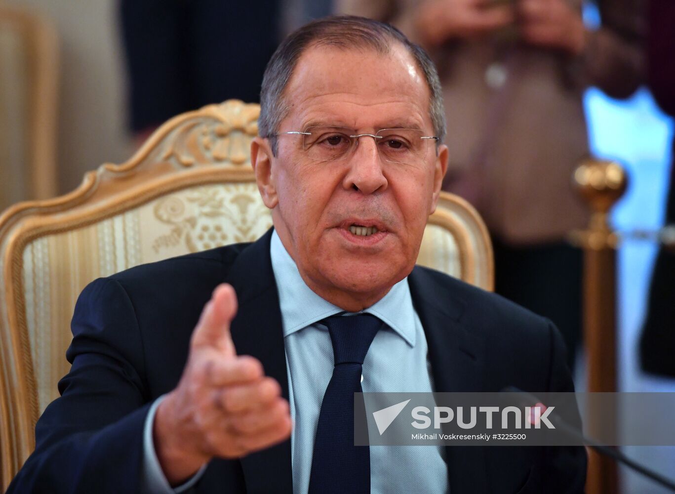 Russian Foreign Minister Sergei Lavrov meets with Republic of Suriname Foreign Minister Yldiz Deborah Pollack-Beighle
