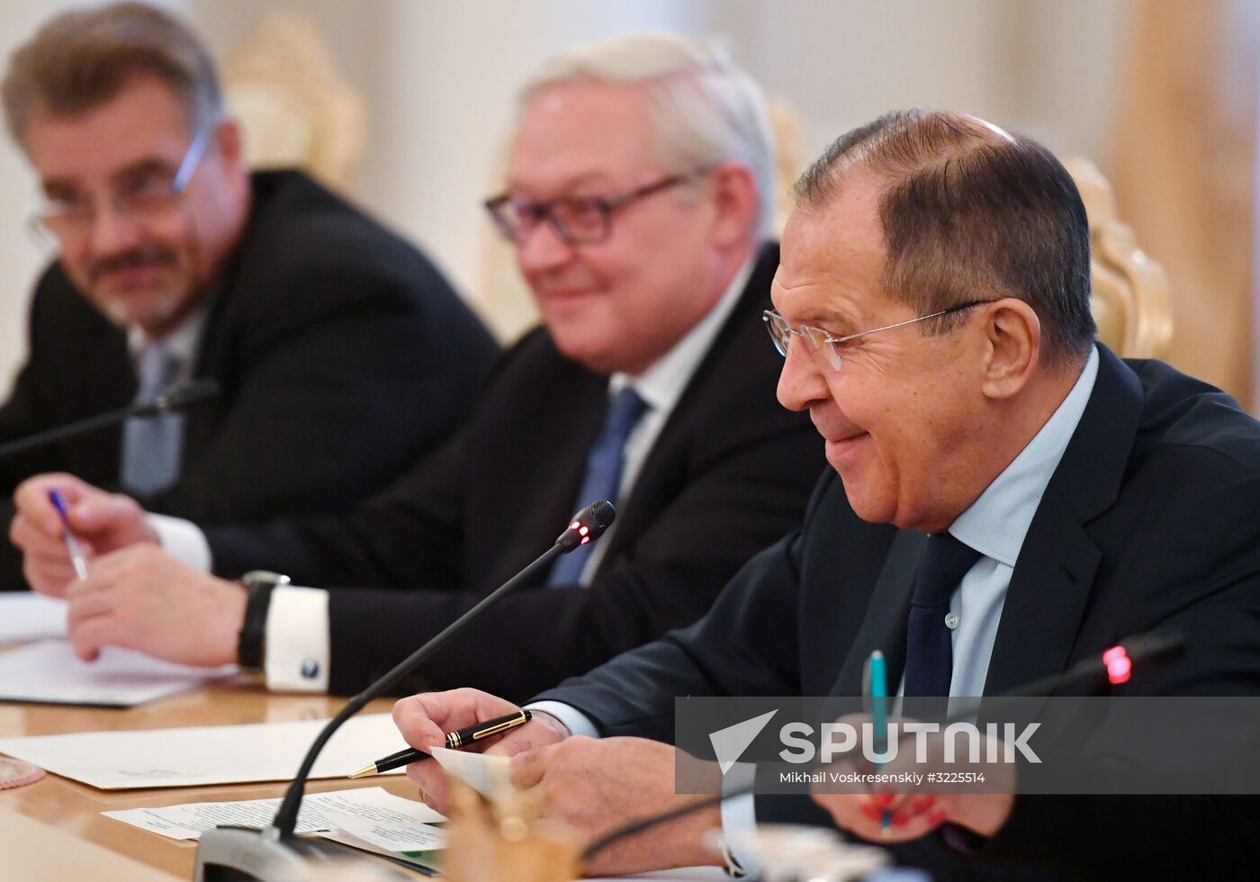 Russian Foreign Minister Sergei Lavrov meets with Republic of Suriname Foreign Minister Yldiz Deborah Pollack-Beighle