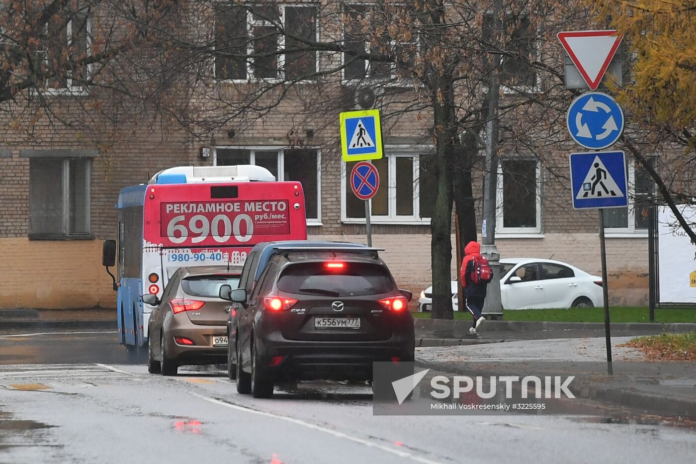 Circular traffic in Moscow