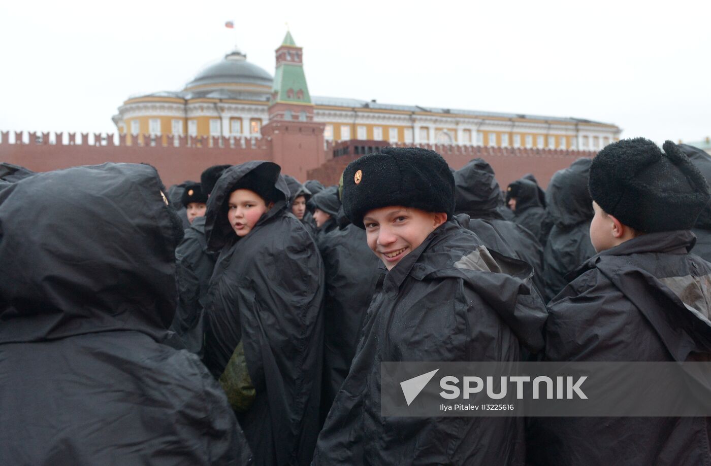 Rehearsal of march to mark 76th anniversary of 1941 parade
