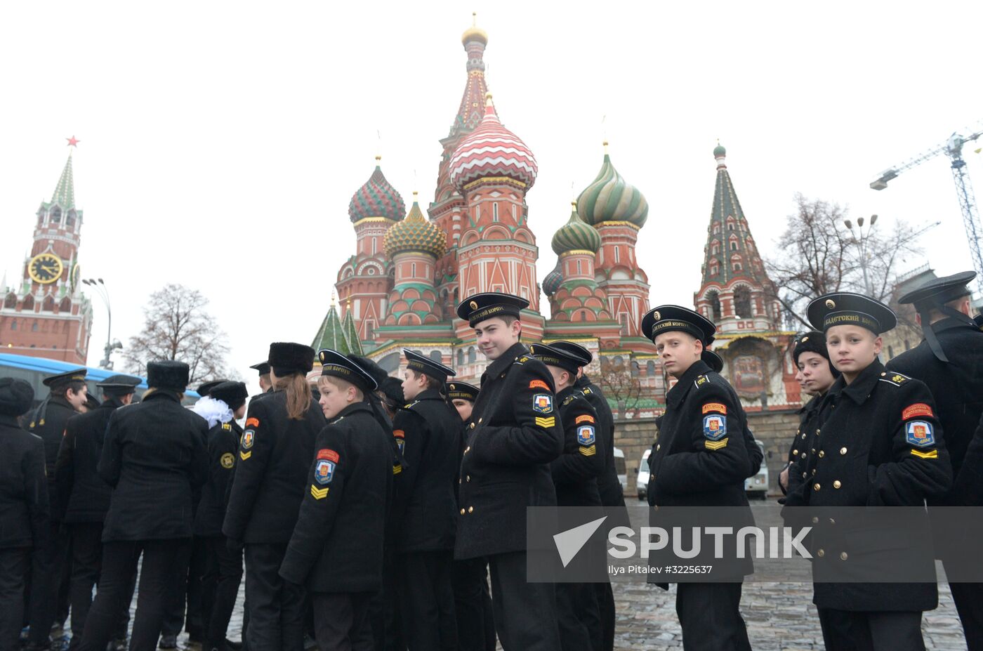 Rehearsal of march to mark 76th anniversary of 1941 parade