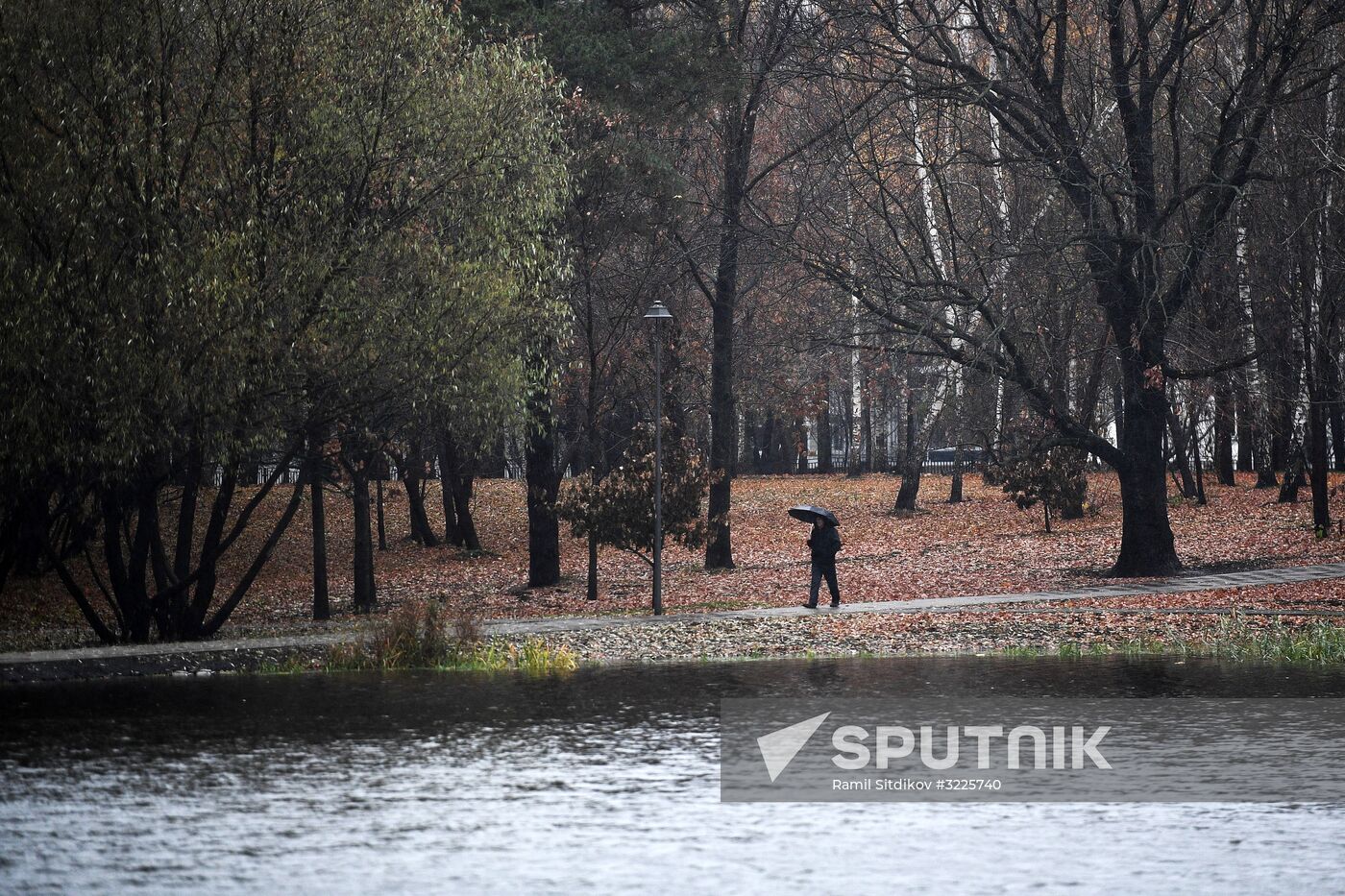 Rain in Moscow