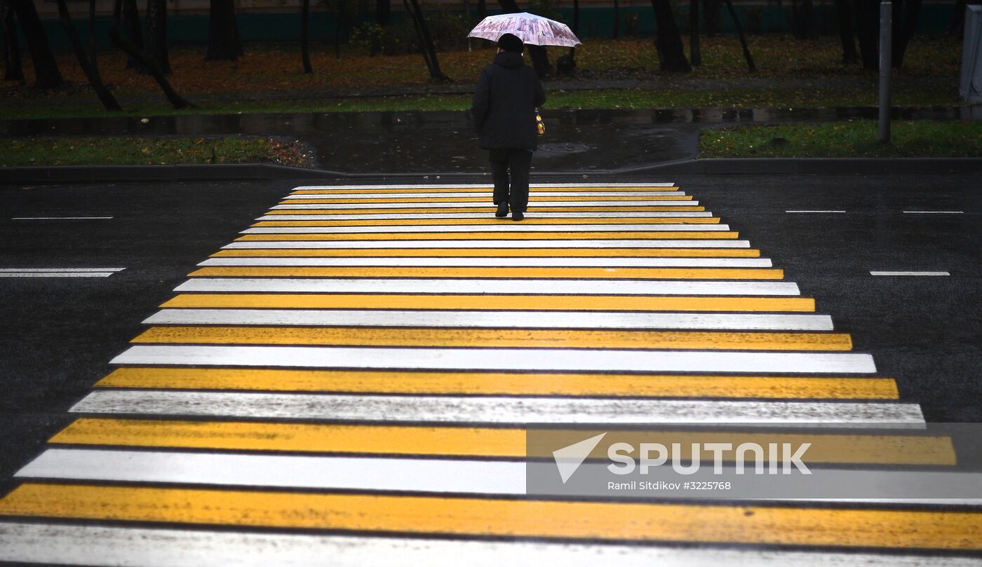 Rain in Moscow