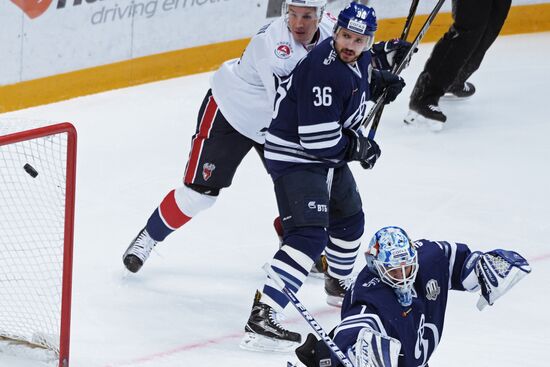 Ice hockey. KHL. Dynamo vs. Torpedo