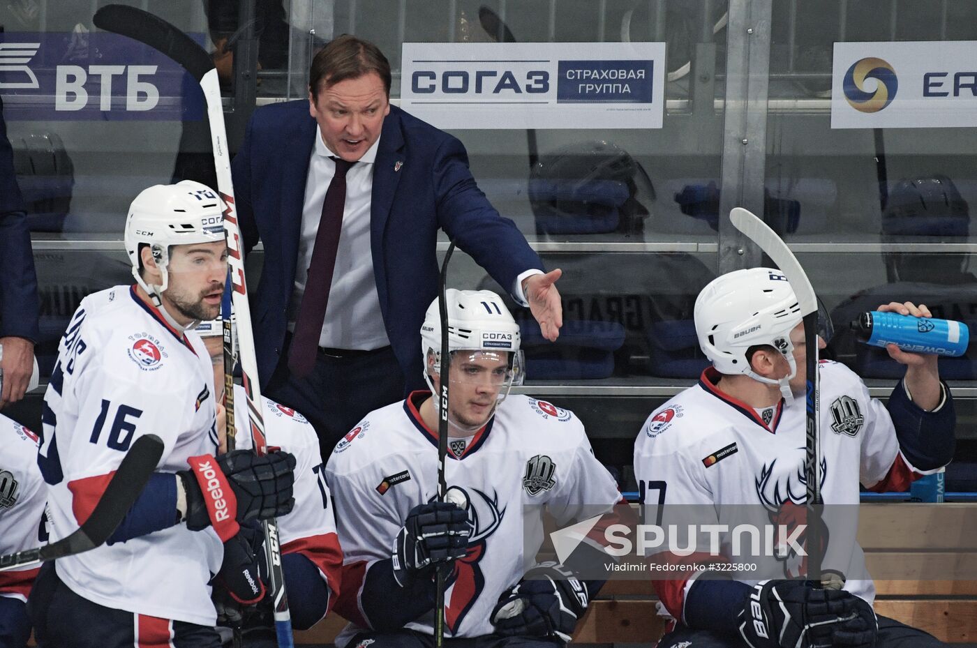 Ice hockey. KHL. Dynamo vs. Torpedo