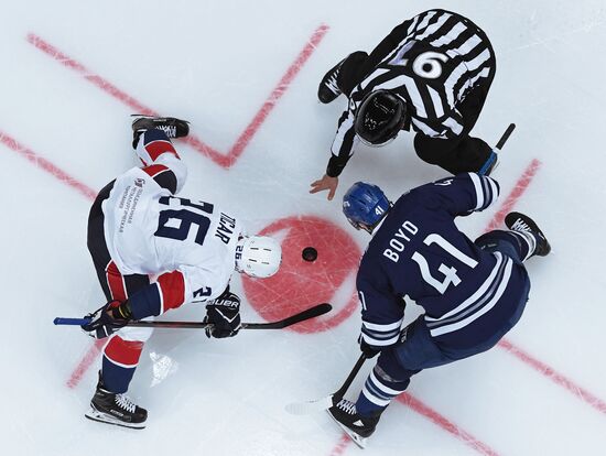Ice hockey. KHL. Dynamo vs. Torpedo
