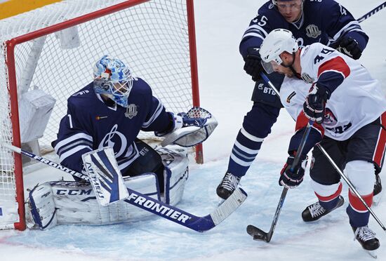 Ice hockey. KHL. Dynamo vs. Torpedo
