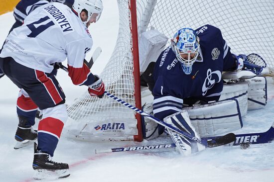 Ice hockey. KHL. Dynamo vs. Torpedo
