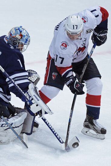Ice hockey. KHL. Dynamo vs. Torpedo