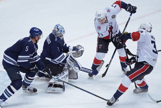 Ice hockey. KHL. Dynamo vs. Torpedo