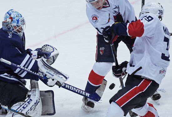 Ice hockey. KHL. Dynamo vs. Torpedo